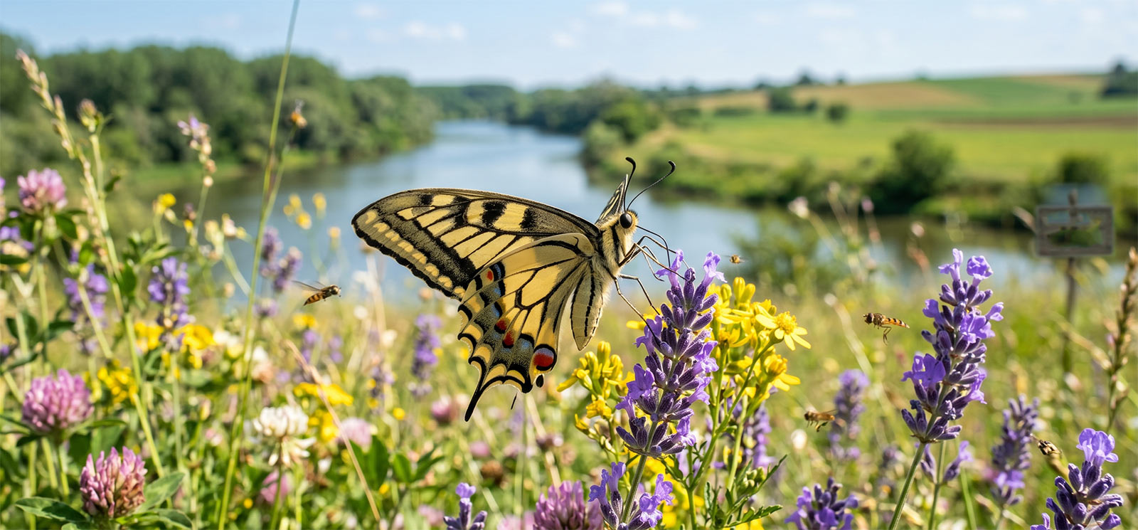 Lastin rep Papilio machaon