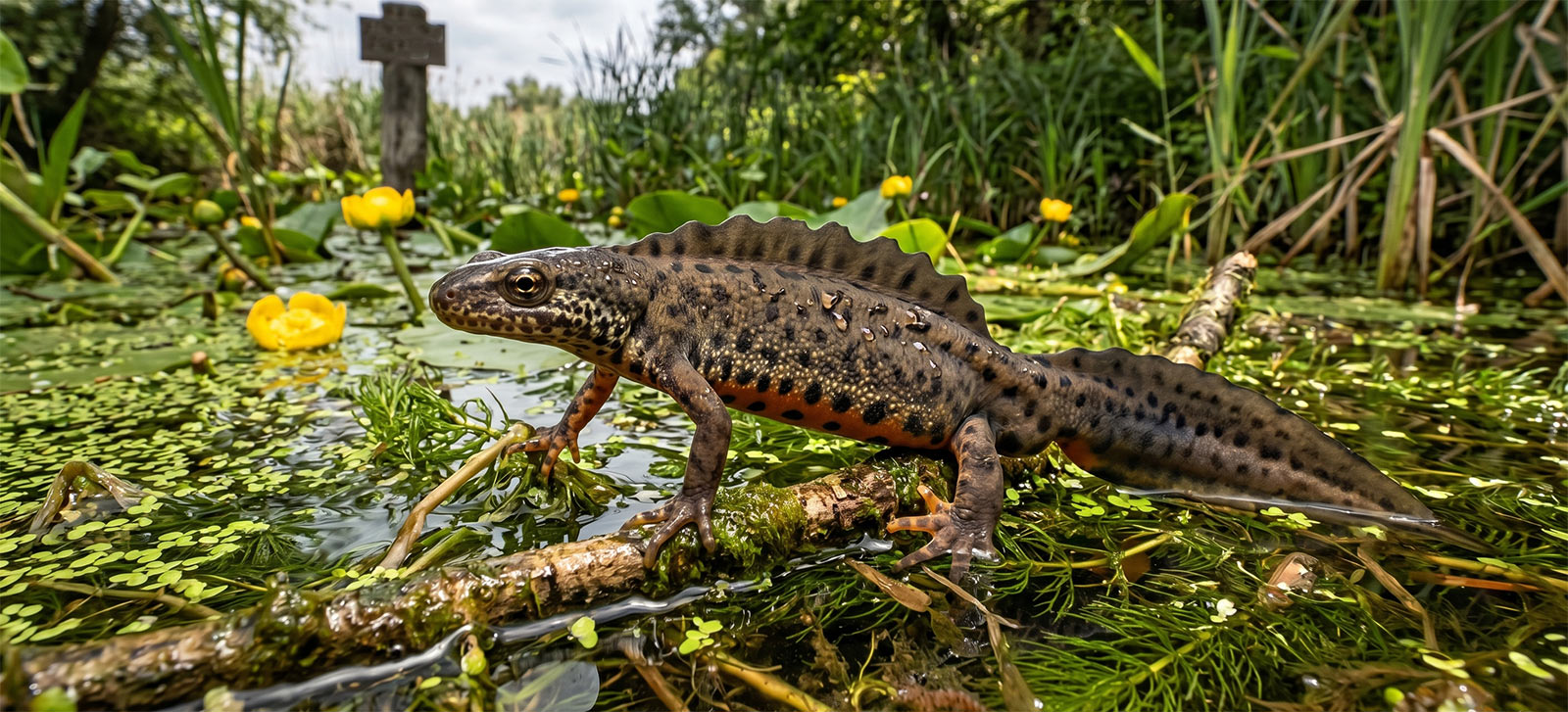 Mali mrmoljak Lissotriton vulgaris