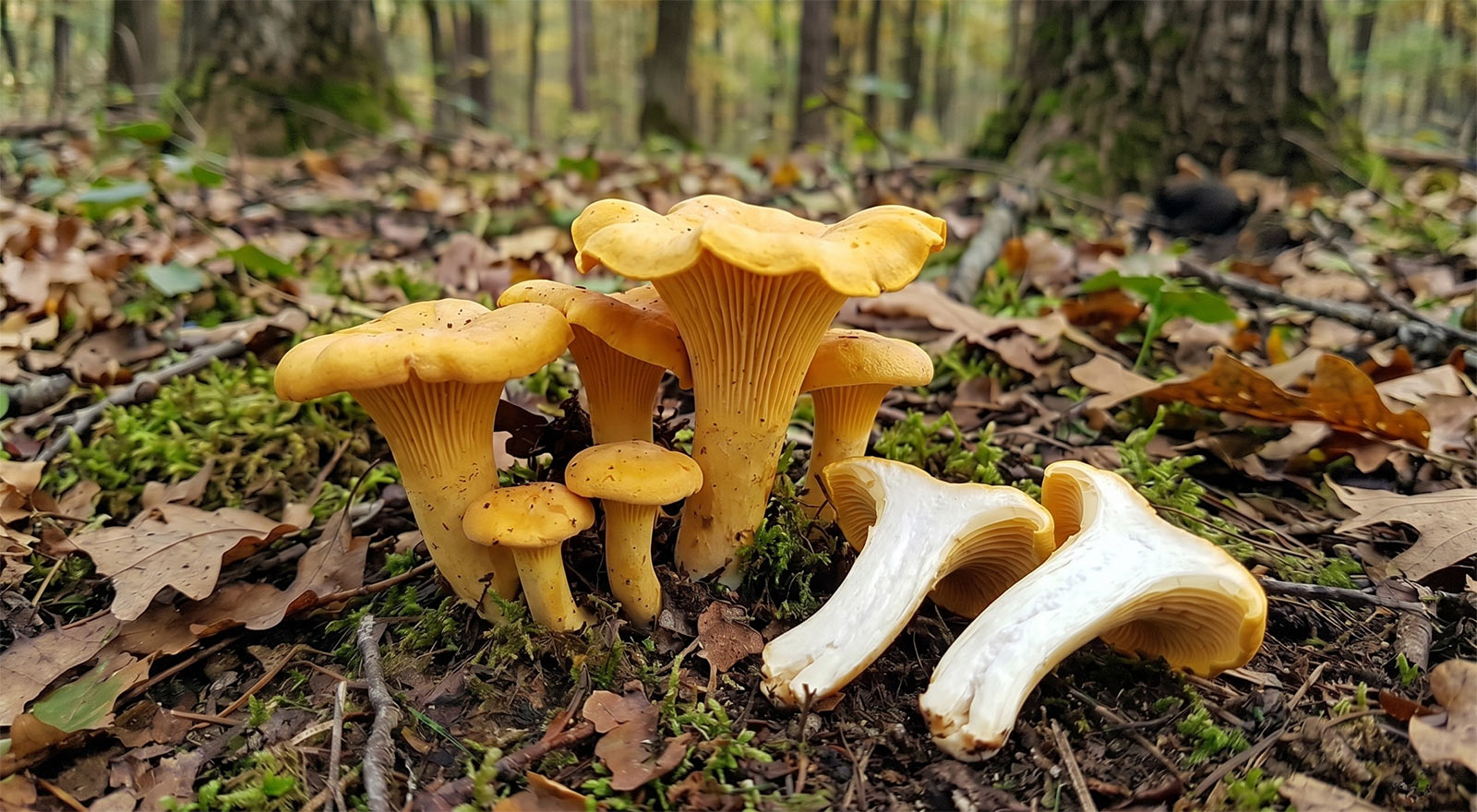Obična lisičarka - Cantharellus cibarius