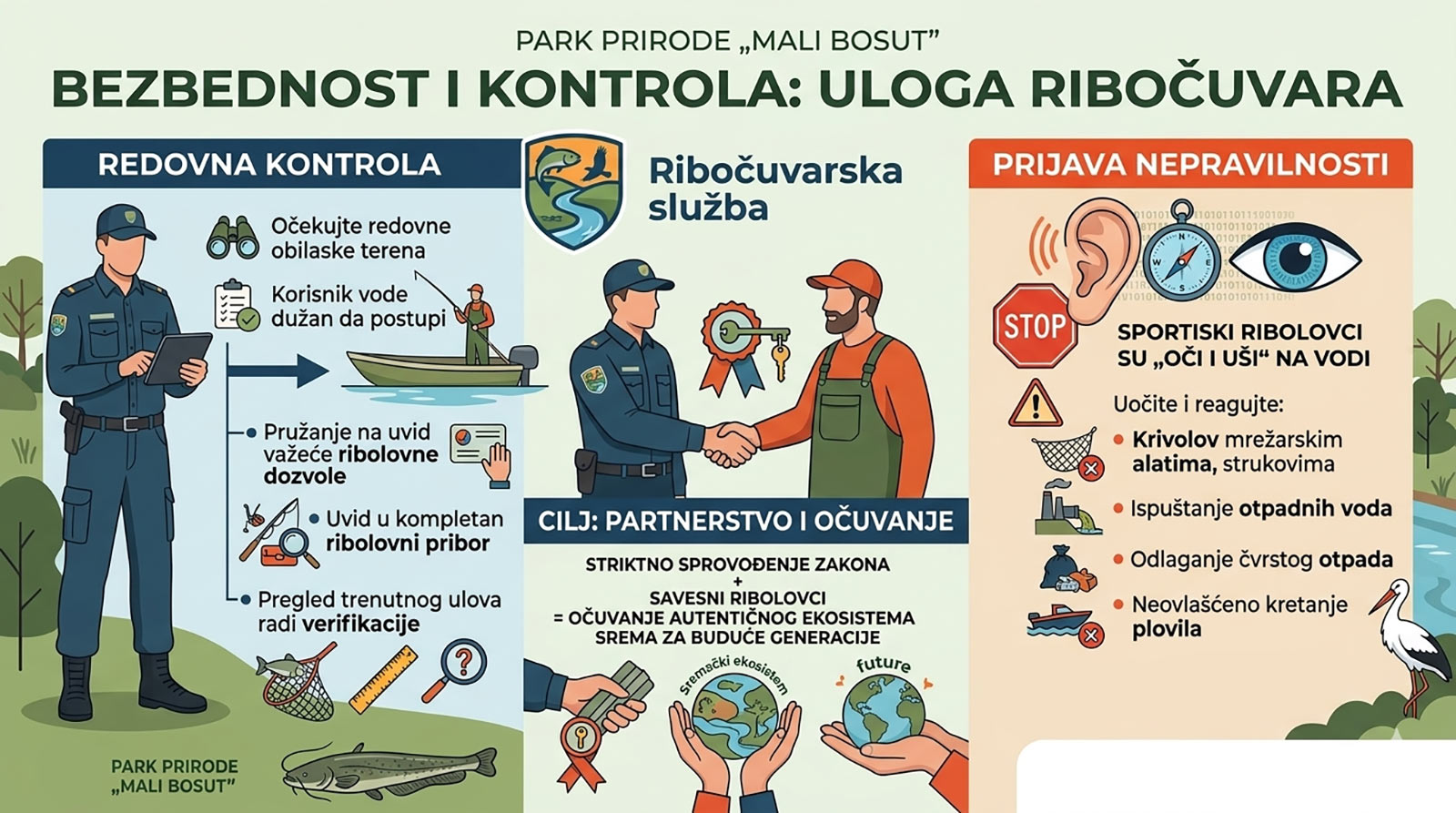 Bezbednost i kontrola: Uloga ribočuvara
